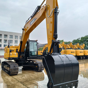 Motor de potencia China Heavy New Sany SY215C excavadora usada grande sy215 21ton EPA certificado CE excavadora de segunda mano - Product Image 3