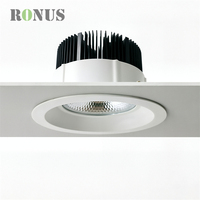 Spot encastré LED COB en aluminium de haute qualité 40W 35W, dimmable, pour plafond