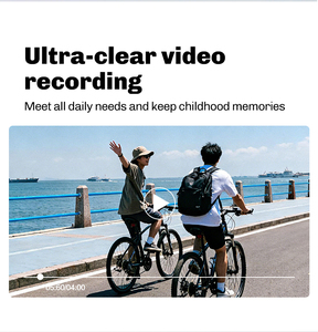 Appareil photo rétro pour enfants, débutants, extérieur, professionnel, avec lumière d'appoint, enregistrement vidéo, CMOS 48MP, 1080p, design neuf, retournement horizontal - Product Image 5