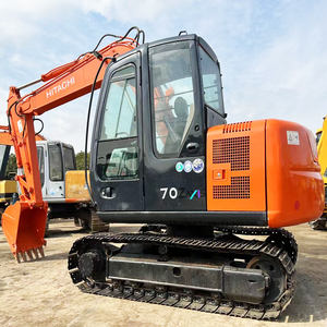 Mini excavatrice de 7 tonnes Excavatrice Hitachi Zx70 Prix bas et excellent état Excavatrice Hitachi utilisée Zx55 Zx60 Zx75 - Product Image 1