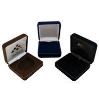 Caja de Monedas Moderna Personalizada a Precio Económico, Medallas de Premio, Caja Aterciopelada para Recuerdos, Hecha a Mano, Color Personalizado, Logotipo Personalizado, OEM/ODM