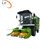 Moissonneuse batteuse de fourrage agricole Moissonneuse d'ensilage Machine à paille de maïs fourrage