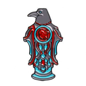 Broche Aigle et Pin's en émail « La Paix N'a Jamais Était Une Option », Pin's de revers, Cadeau pour collection de fans - Product Image 2