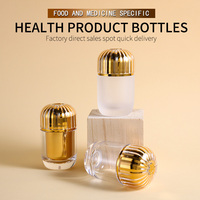 Capsules de luxe personnalisées PS Bullet Bouteilles pharmaceutiques Bouteille comme capsule Pot pour pilules vides