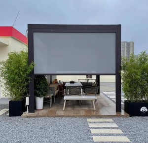 Outdoor Sun Shades Aluminium Pergola Patio Toiture pour <span class=keywords><strong>Véranda</strong></span> - Product Image 4