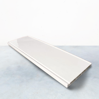 Panneau creux en PVC pour salon, profilés muraux et de fenêtres en plastique extrudé UPVC, couleur et taille personnalisées, résistant à la corrosion