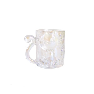 Tazza in Vetro con Manico a Forma di Animale, Bestseller, Adatta per Caffè Domestico, Riutilizzabile, Lavabile in Lavastoviglie - Product Image 6
