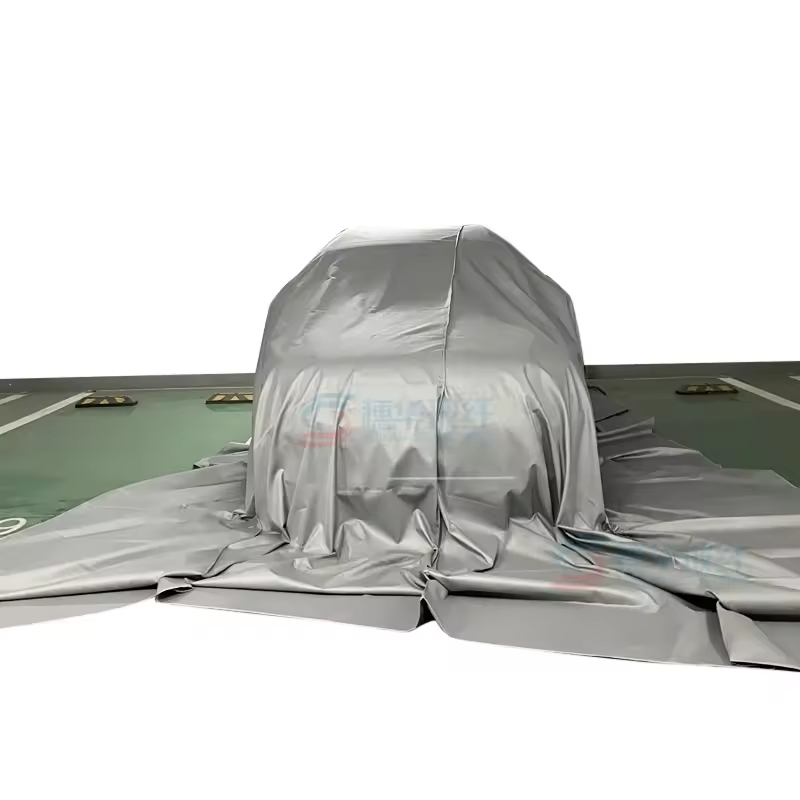 Sage Green Electric Scooter Fire Blanket