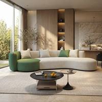 Minimalistisches Sektional-Sofa-Set Modernes Modulares Cloud-Sofa Möbel-Sofa-Set Wohnzimmer