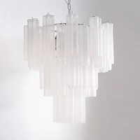 Lustre de luxe vintage français pour salon salle à manger escalier duplex chambre principale italien Murano Villa Style AC pour hôtels