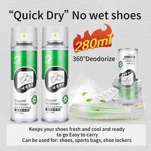 Spray <span class=keywords><strong>Desodorante</strong></span> <span class=keywords><strong>para</strong></span> Zapatillas de 280 ml, Elimina el Mal Olor, Secado Rápido - Product Image 2