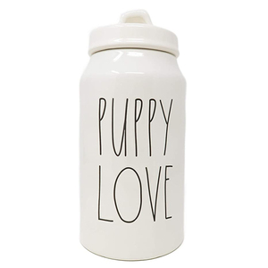 Cane amante regali cane mamma papà Cottage cane regali intorno al nuovo cucciolo <span class=keywords><strong>fondo</strong></span> barattolo di conservazione in ceramica cibo regalo benvenuto personalizzato - Product Image 6