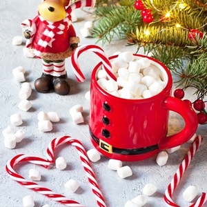 Nuove Decorazioni Natalizie in Stile Europeo e Americano, Ornamenti per <span class=keywords><strong>Albero</strong></span> <span class=keywords><strong>di</strong></span> <span class=keywords><strong>Natale</strong></span> in Plastica, Sacchi <span class=keywords><strong>di</strong></span> Babbo <span class=keywords><strong>Natale</strong></span>, Bastoncini <span class=keywords><strong>di</strong></span> Zucchero Rossi e Bianchi - Product Image 2