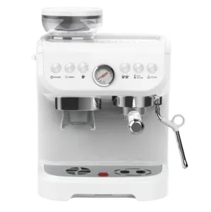 Restaurant Home Equipment Electric Pod Coffee Maker Espresso Coffee Machine With Grinder