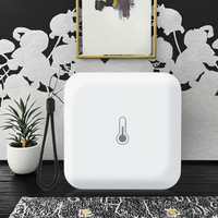 Capteur ZigBee d'intérieur EWelink, thermomètre hygromètre intelligent pour la maison, design barre, contrôle par application PC, alimentation USB et batterie