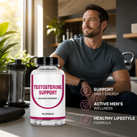Capsules de soutien à la santé masculine OEM, formule à base de plantes naturelles, complément alimentaire pour l'énergie et la vitalité, fabricant