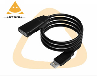 Kustomisasi kabel data ekstensi sinyal USB2.0 sambungan jarak jauh laki-laki ke perempuan USB2.0 kabel ekstensi USB2.0