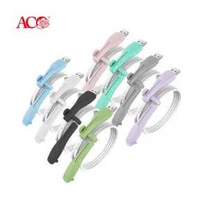 ACO Factory USB Data Cable Protector Silicone USB-C Phone Charging Data Line Protection For Iphone Ipad Air Pods Pro Wire