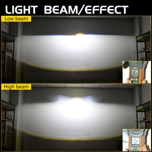 Factory Wholesale 3.0-Inch Lens A11 Pro LED Car Headlights 64W 6 Low Beam 2 High Beam 12V Universal 6000K for Golf Civic Camry - Product Image 5