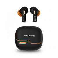 Écouteurs sans fil S52 ANC & ENC à réduction de bruit avec étanchéité IPX5 6.0, son Hi-Fi LED, contrôle tactile et conception intra-auriculaire