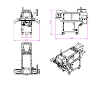 Machine de comptage automatique par vision pour vis, écrous, boulons, fixations, petites pièces, connecteurs, broches, emballage en sachet