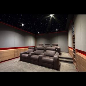 Panneau de <span class=keywords><strong>plafond</strong></span> étoilé à réduction de bruit avec lumières à fibres optiques scintillantes pour salle de cinéma - Product Image 3