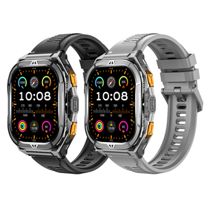 2025 X5 Relojes Smartwatch 1.96Inch Amoled La Bàn Độ Cao Đo 5ATM Không Thấm Nước Theo Dõi Sức Khỏe GPS Thông Minh Đồng Hồ Cho Nam Giới - Product Image 1