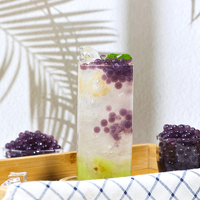 3kg teh gelembung Blueberry rasa buah spaking Boba grosir Blueberry Bursting Boba untuk minuman Popping Boba teh