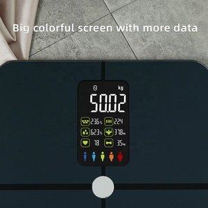 <span class=keywords><strong>Balance</strong></span> intelligente avec écran tactile lcd, graisse corporelle, affichage numérique, nouveau <span class=keywords><strong>Balance</strong></span> avec application - Product Image 2