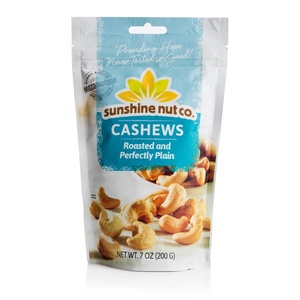 Dried Fruit Roasted <strong>Snack</strong> Mixed Nuts Almonds Pecan <strong>Seeds</strong> Walnut Zip Lock Packaging Pouch Aluminum Foil Raw Cashew Nut Bags - Product Image 1