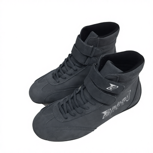 Stivali <span class=keywords><strong>Martin</strong></span> in Vera Pelle Scamosciata per Uomo, Scarpe da Corsa con Suola in Gomma, Produzione Diretta OEM - Product Image 3