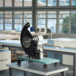 DIN 53862 ISO 9290 manuel yırtılma mukavemeti Test cihazı ASTM D295 BS 4253 tekstil yırtılma direnci gücü Test cihazı - Product Image 3