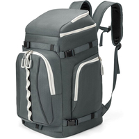 Sac à dos de voyage imperméable 65L personnalisé avec logo pour skis, snowboard et casque – Vente en gros