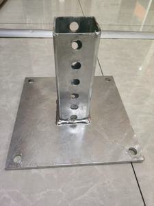 Base de <span class=keywords><strong>poteau</strong></span> de signalisation à montage <span class=keywords><strong>en</strong></span> surface américaine Base de <span class=keywords><strong>poteau</strong></span> de signalisation de forme carrée Base de <span class=keywords><strong>poteau</strong></span> de signalisation à canal <span class=keywords><strong>en</strong></span> <span class=keywords><strong>U</strong></span> - Product Image 4