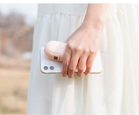 Cadeaux de Mariage pour Invités : Mini-Ventilateur de Poche Multifonctionnel avec Lampe de Poche, Alimentation de Secours, pour Bureau et Maison