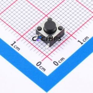 BTS0D0030CBG00 Tactile Switch SMD-4P,6x6mm Switch Round Button 1N Vertical Mount 6mm - Product Image 1