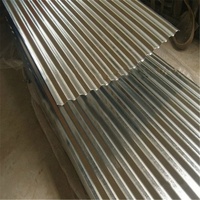 Tôle d'acier ondulée Galvalume avec revêtement 55 Al Zn pour toiture, entrepôt, garage, ISO9001 CE, échantillon