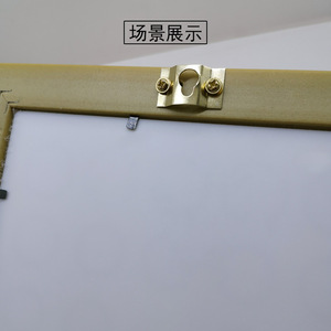 Curved <b>Square</b> Small Concealed Hooks Stainless Steel Wall Mounted Hidden Clips For Picture Frame <b>Tools</b> - Product Image 4