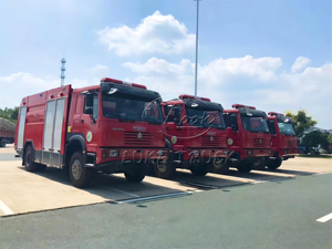 Camion de lutte contre les incendies forestiers Howo Rapid Intervention 4x4 6000L, véhicule de lutte contre les incendies de forêt à réponse rapide pour une suppression précoce - Product Image 2