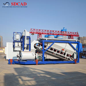 Fabrika fiyat yapı iş istasyonu beton ekipmanları HZS25 mobil küçük Rmc beton harmanlama santrali fiyat - Product Image 1