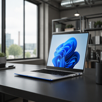 Ordinateur portable fin à prix abordable, 15,6 pouces, 5205U, 16 Go DDR, 256 Go SSD, Ultra 1080*1920, en plastique et aluminium, finition optionnelle