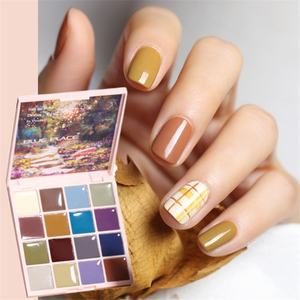 Qianya – vernis à ongles en gel <span class=keywords><strong>Semi</strong></span>-<span class=keywords><strong>Permanent</strong></span>, Gel hybride pour nail art UV LED, 16 couleurs, nouveau, <span class=keywords><strong>2022</strong></span> - Product Image 6