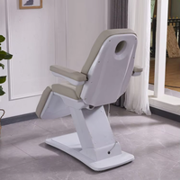 Table de massage électrique réglable professionnelle pour salon de beauté, moderne, 3 moteurs, pour clinique médicale, spa facial et lit de soin des cils