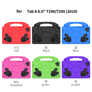 Custodia protettiva per Tablet EVA antiurto all'ingrosso per <span class=keywords><strong>Samsung</strong></span> <span class=keywords><strong>Galaxy</strong></span> <span class=keywords><strong>TAB</strong></span> <span class=keywords><strong>A</strong></span> 8.0 pollici <span class=keywords><strong>T290</strong></span> T295 2019 - Product Image 2