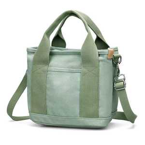 Sac à dos à bandoulière unique de style décontracté de luxe, sac à fermeture ouverte, sac à main en toile de grande capacité à la mode pour femmes - Product Image 1