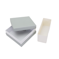 Boîte cadeau en papier personnalisée de luxe avec logo, emballage cosmétique, boîte cadeau en carton blanc