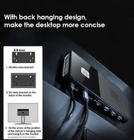 Mini PC de poche M6 11e génération N6000 Quad Core 8G/16G DDR4 NVMe Micro PC 2500M LAN TV BOX 4K @ 60Hz WiFi6 BT5.2 mini ordinateur de bureau