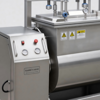 Machine à pétrir à la vapeur RUNYUAN 150L, machine automatique pour la préparation de boulettes de riz vert et de peaux de Qingtuan