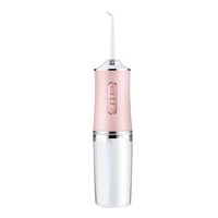 Hydropulseur dentaire intelligent portable en plastique avec réservoir d'eau intégré, étanche IPX6, pour usage hôtelier et domestique, appareil de nettoyage dentaire électrique