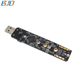 Adattatore Convertitore da Porta USB 3.0 a <span class=keywords><strong>M</strong></span>.2 NGFF Key B+<span class=keywords><strong>M</strong></span> Key-<span class=keywords><strong>M</strong></span> Key-B per SSD NVME SATA 2230 2242 2260 2280 - Product Image 5